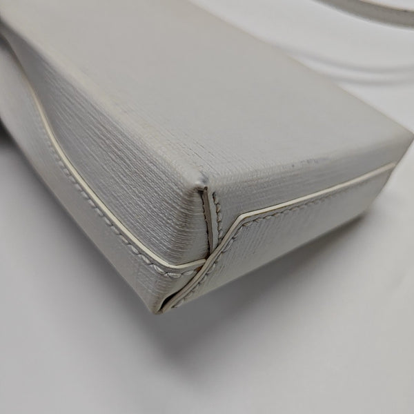 Shopping Bag Calfskin White