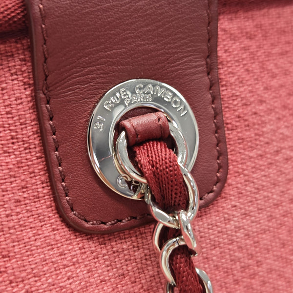 DEAUVILLE Small Fabric Red