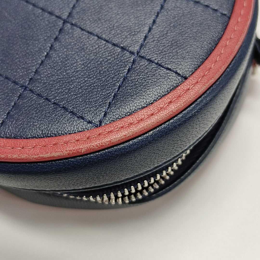 Quilted Lambskin Blue