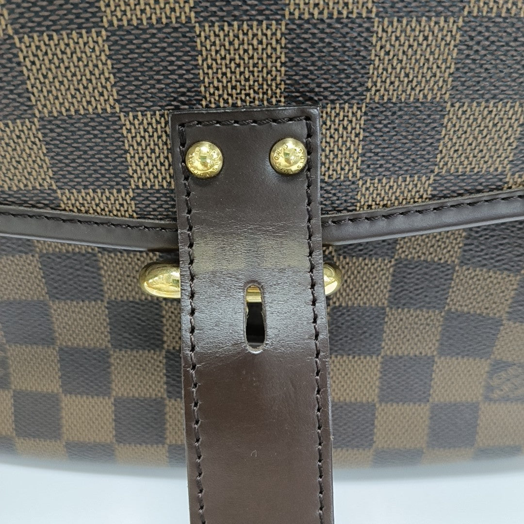 HIGHBURY Damier Ebene Coated Canvas Brown