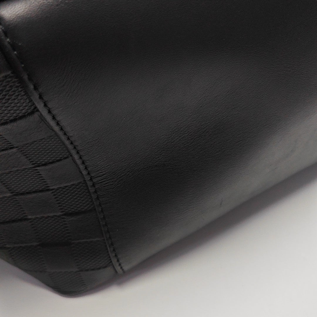 AVENUE Damier Graphite Calfskin Black