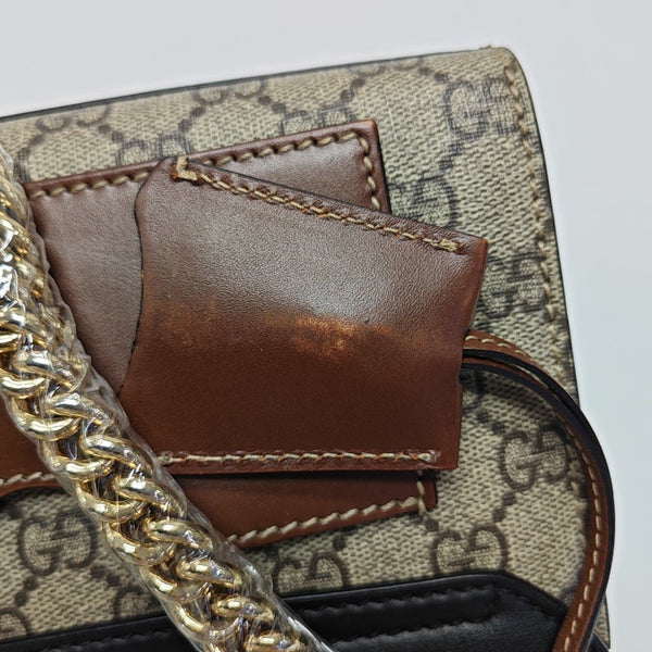 Padlock Small Monogram Coated Canvas Multicolor