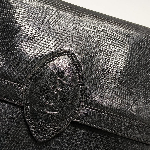Calfskin Shoulder Bag Black