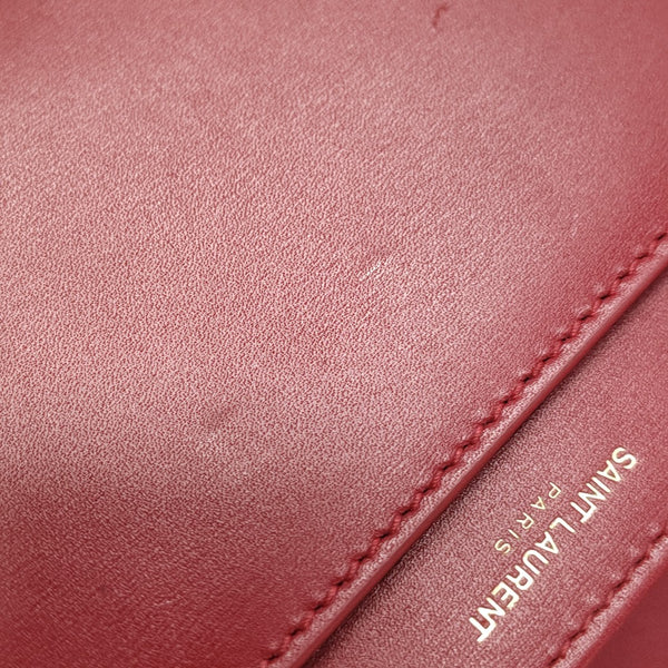SOLFERINO Medium Calfskin Red