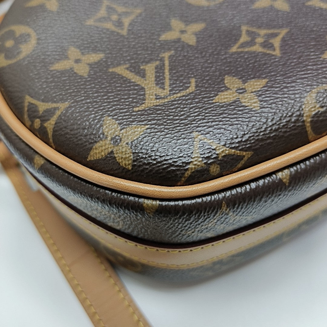 BOITE CHAPEAU PM Monogram Coated Canvas Brown