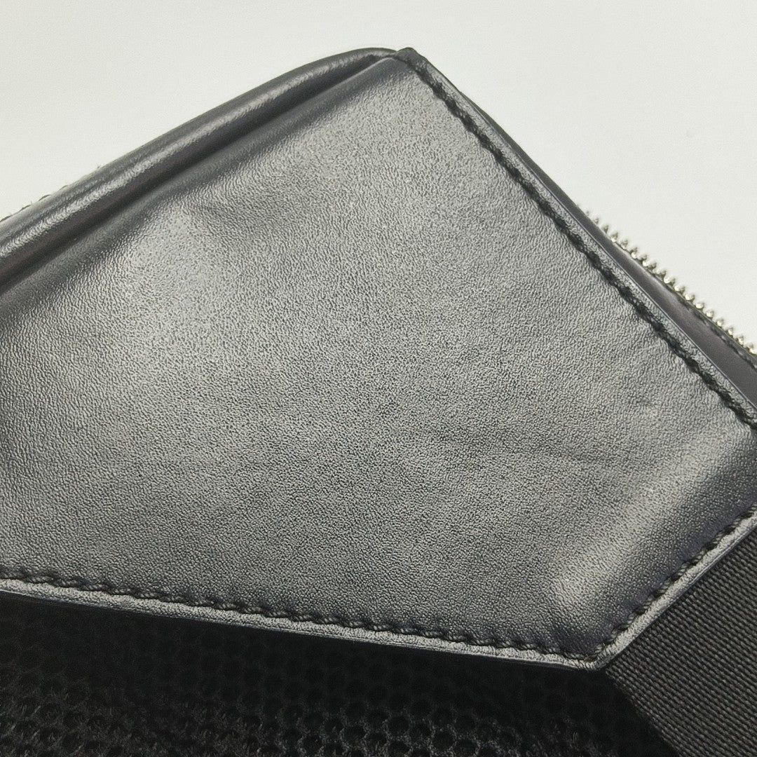 Calfskin Shoulder Bag Black