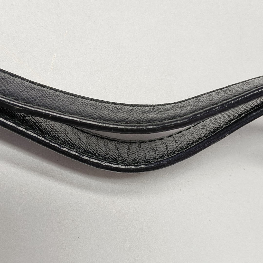 Gancini Calfskin Black