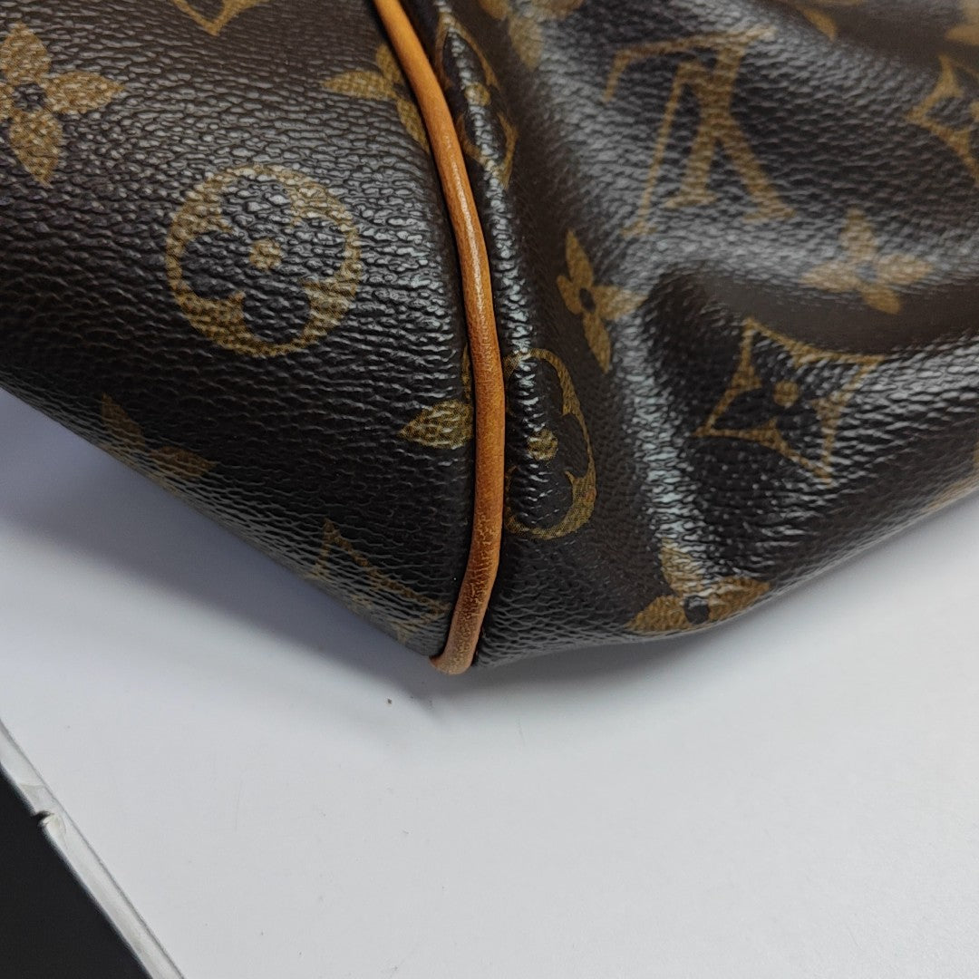 TIVOLI GM Monogram Coated Canvas Brown