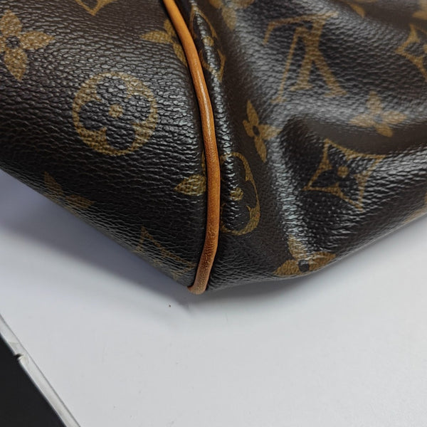 TIVOLI GM Monogram Coated Canvas Brown