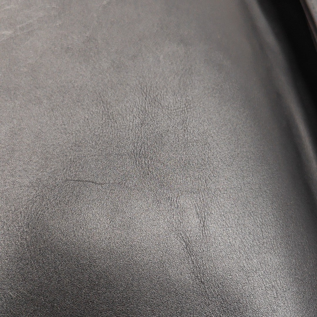 Calfskin Top Handle Bag Black