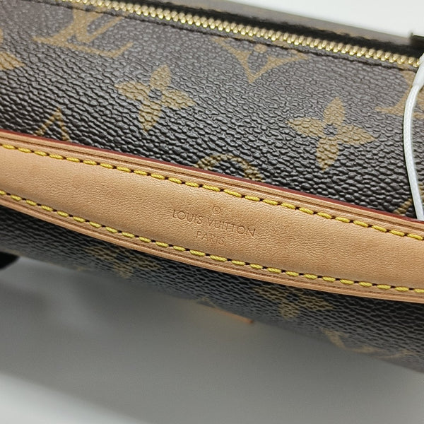 MÉTIS EAST WEST Monogram Coated Canvas Brown