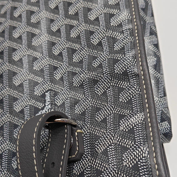Saint Léger Coated Canvas Gray