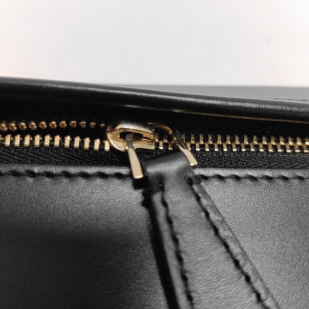 Olympia Small Calfskin Black