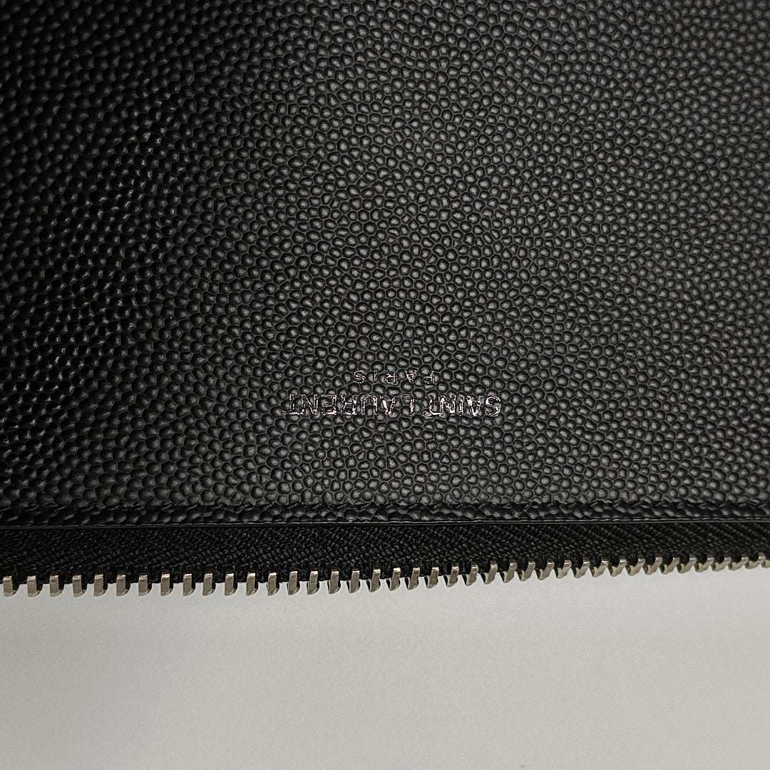 Calfskin Clutch Black