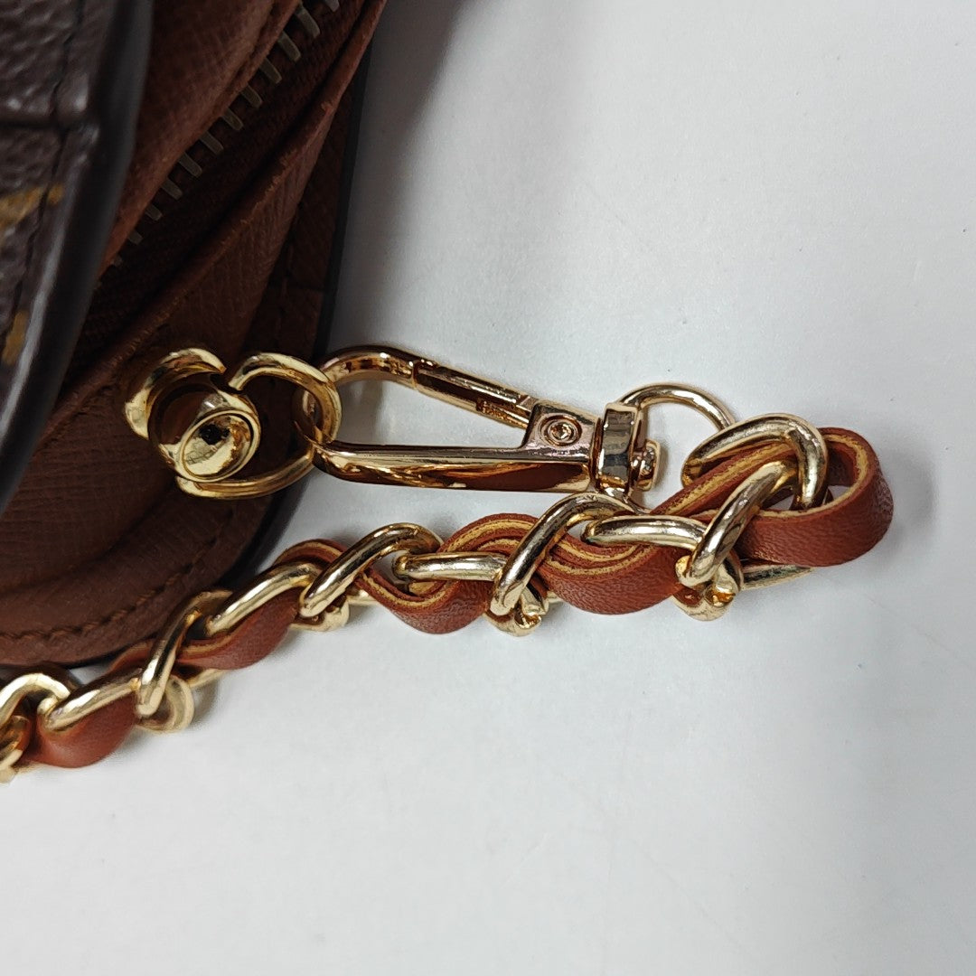 ORSAY Monogram Coated Canvas Brown