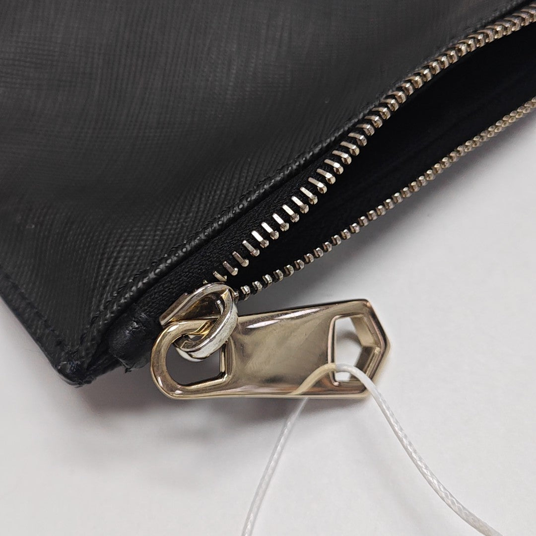 Calfskin Clutch Black