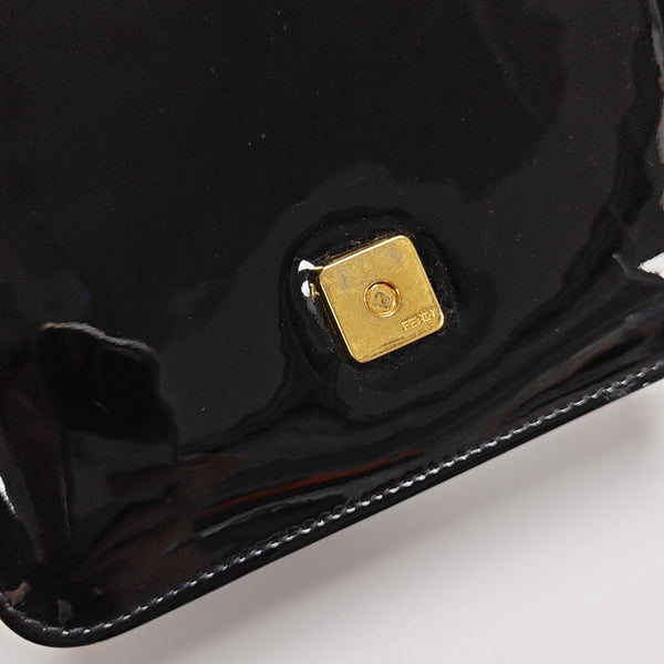 Karligraphy Patent Leather Black