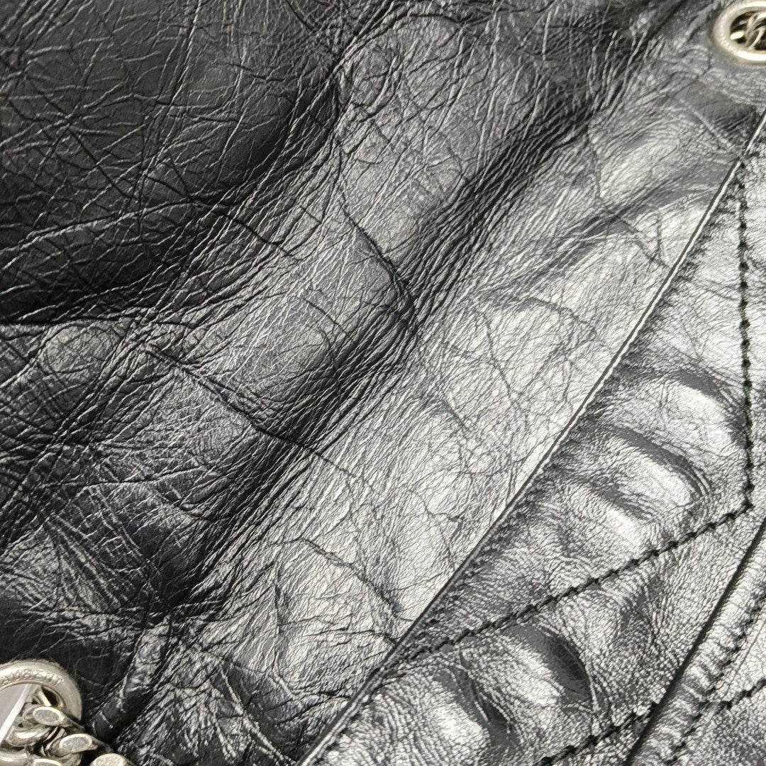 NIKI Medium Quilted Calfskin Black