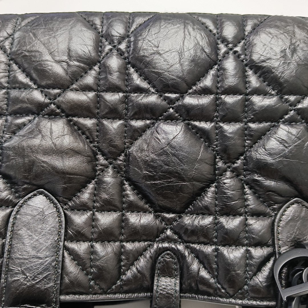 Toujours Small Cannage Calfskin Black