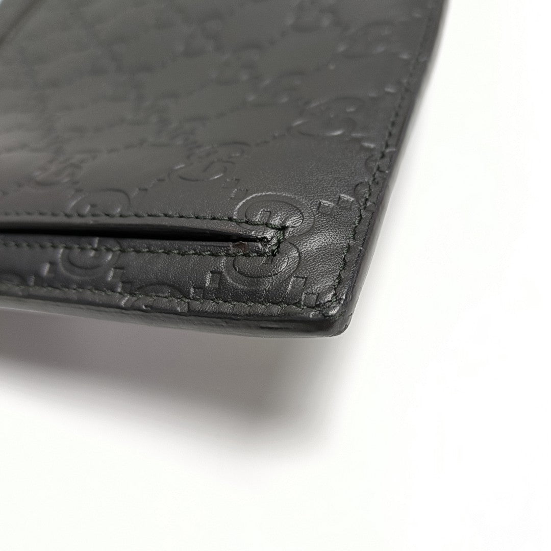 Monogram Calfskin Clutch Black