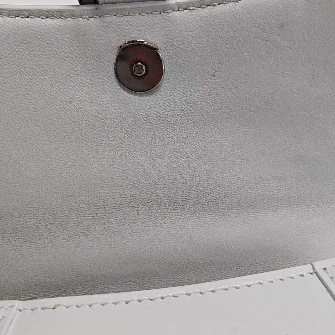 Hourglass XS Calfskin White