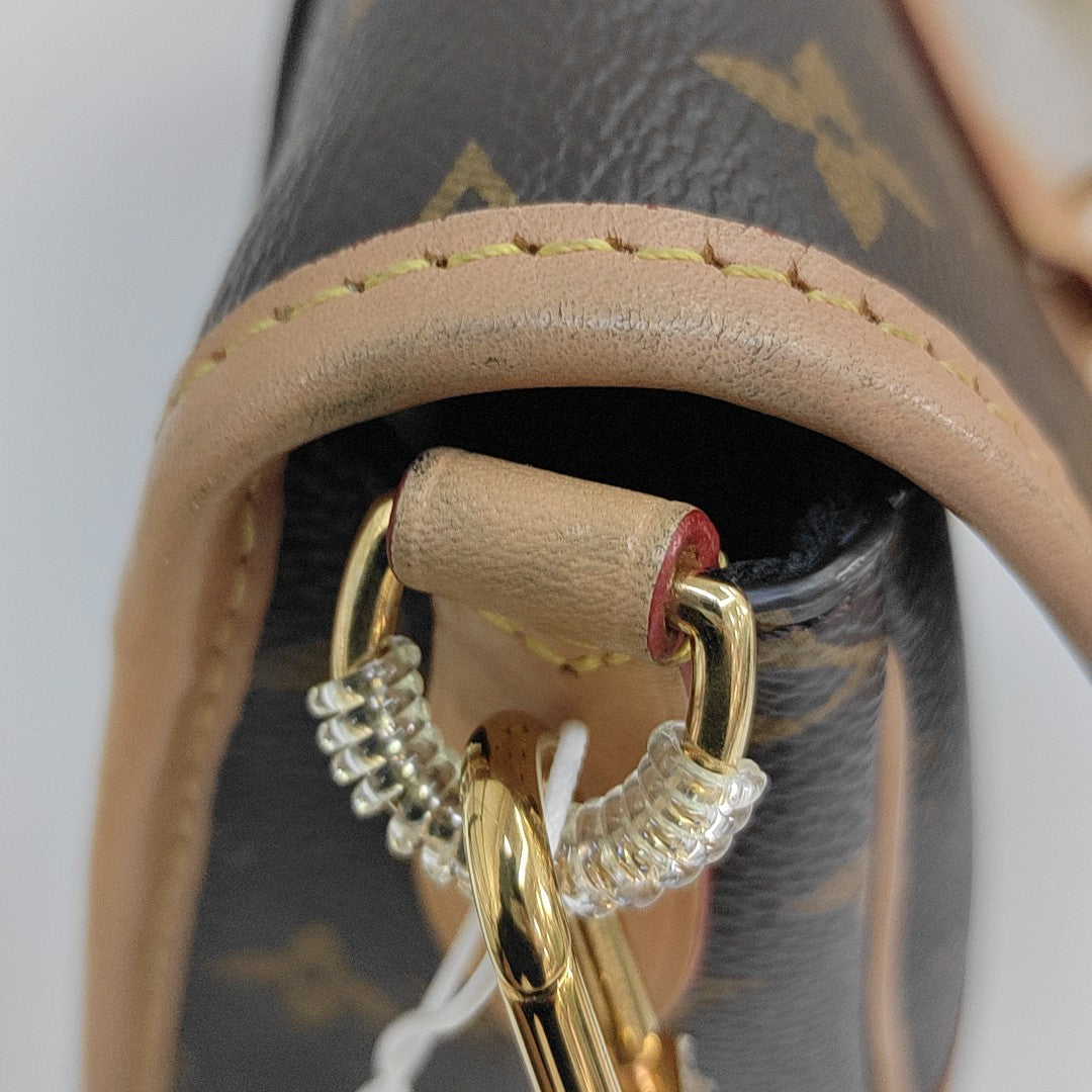 DIANE Monogram Coated Canvas Brown