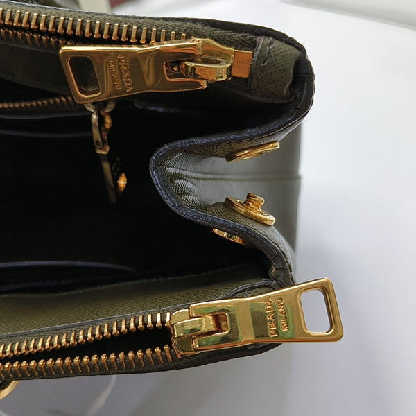 Galleria Extra Large Saffiano Calfskin Green