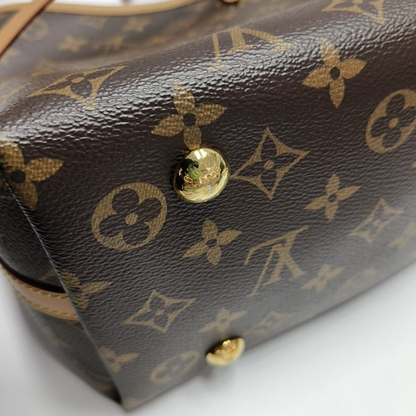 CARRYALL PM Monogram Coated Canvas Brown