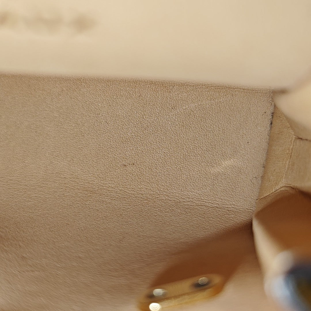 Tempête Leather Yellow Coin Purse