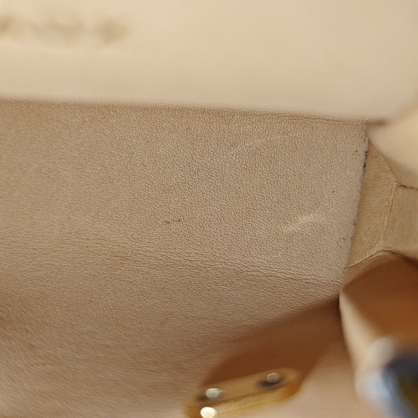 Tempête Leather Yellow Coin Purse