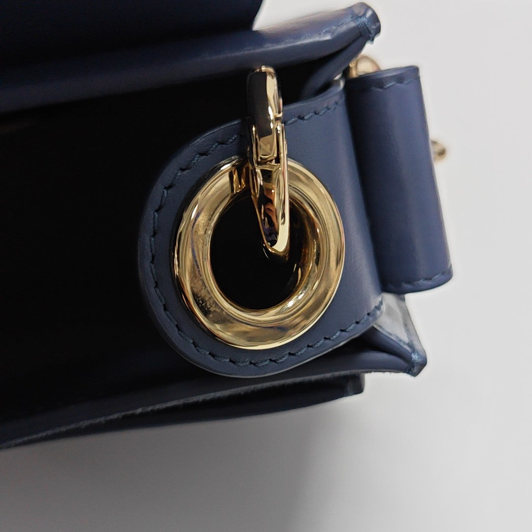 Tess Small Calfskin Blue