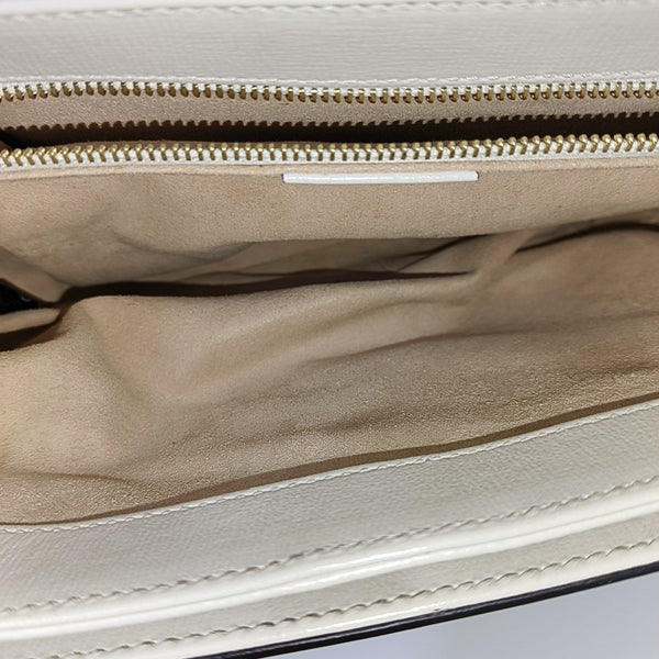 Horsebit 1955 Small Monogram Coated Canvas Beige