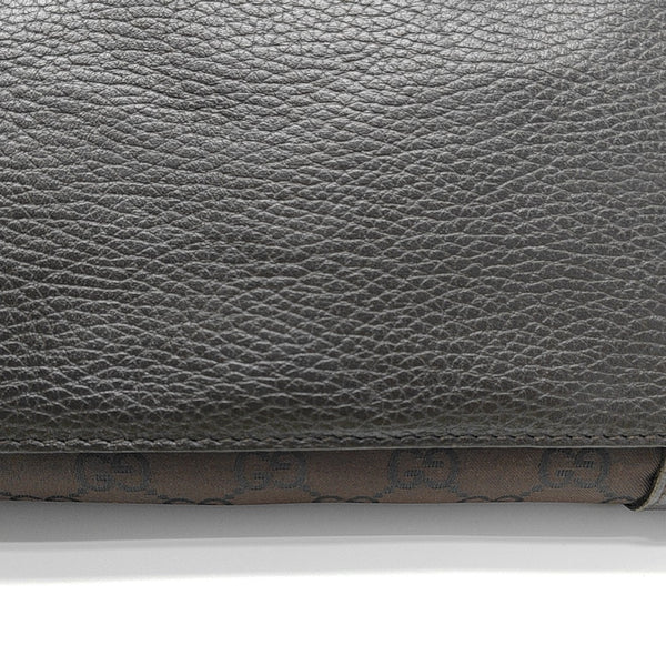Monogram Canvas Tote Bag Brown