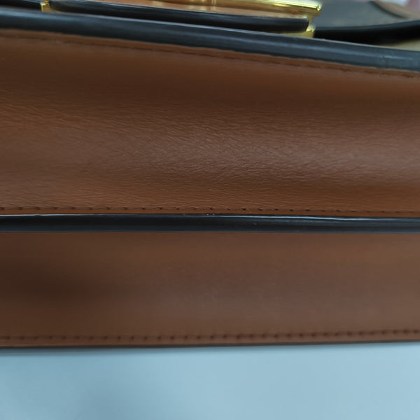 DAUPHINE Mini Monogram Coated Canvas Brown