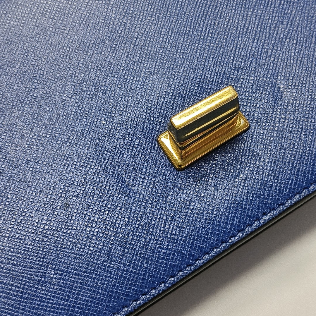 Sound Bag Calfskin Blue