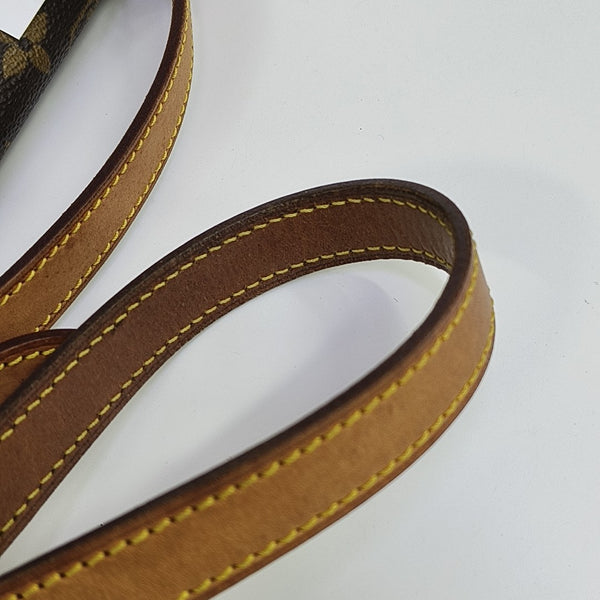 MUSETTE TANGO Monogram Coated Canvas Brown