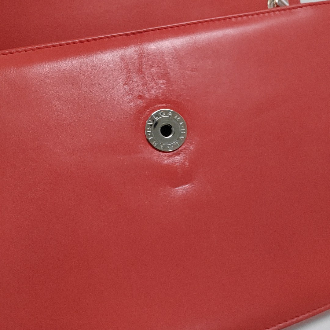 SERPENTI FOREVER Medium Calfskin Red