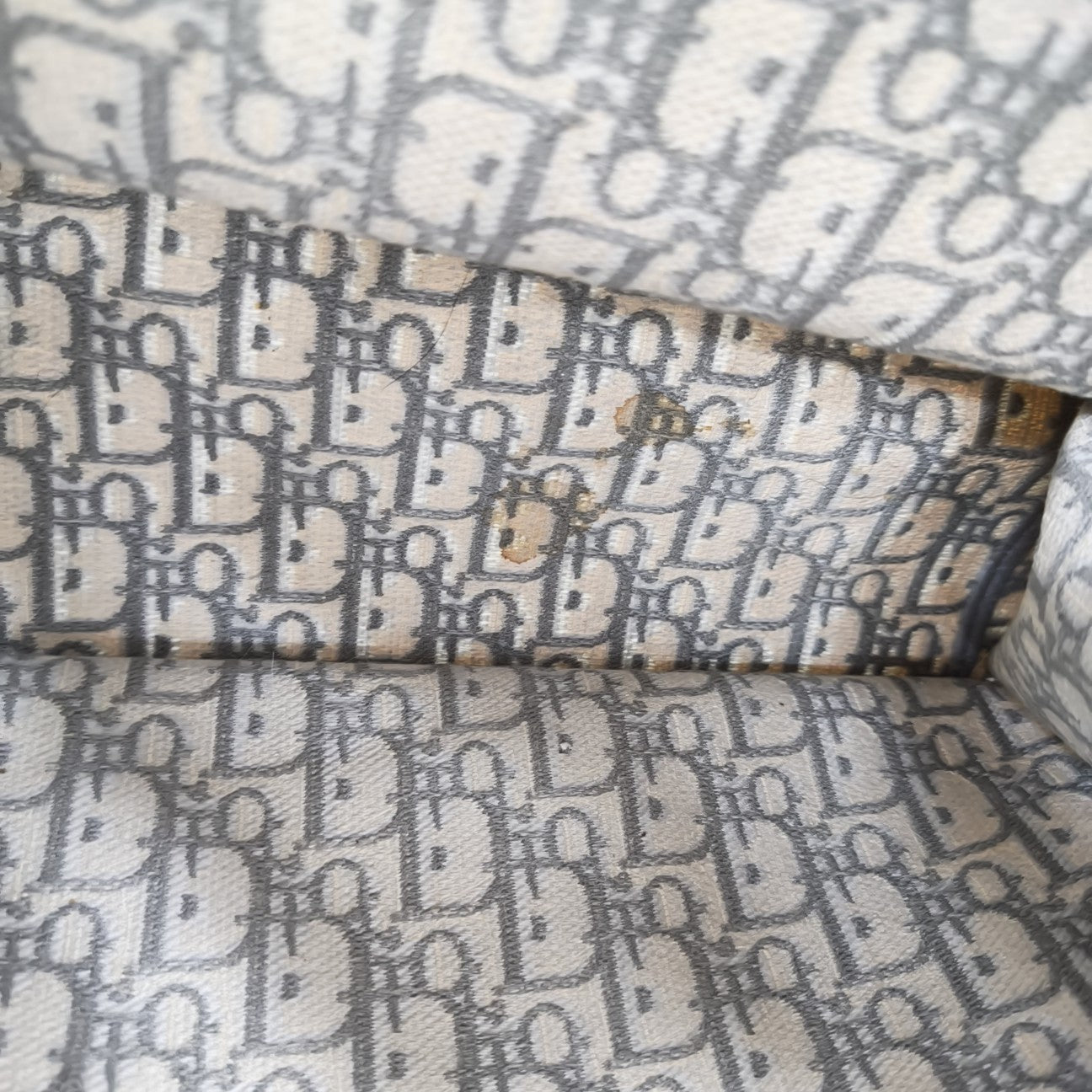 Book Tote Large Oblique Canvas Gray