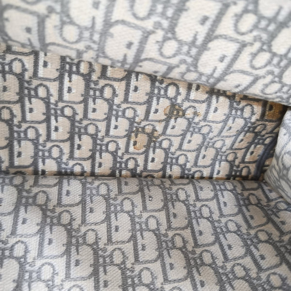 Book Tote Large Oblique Canvas Gray