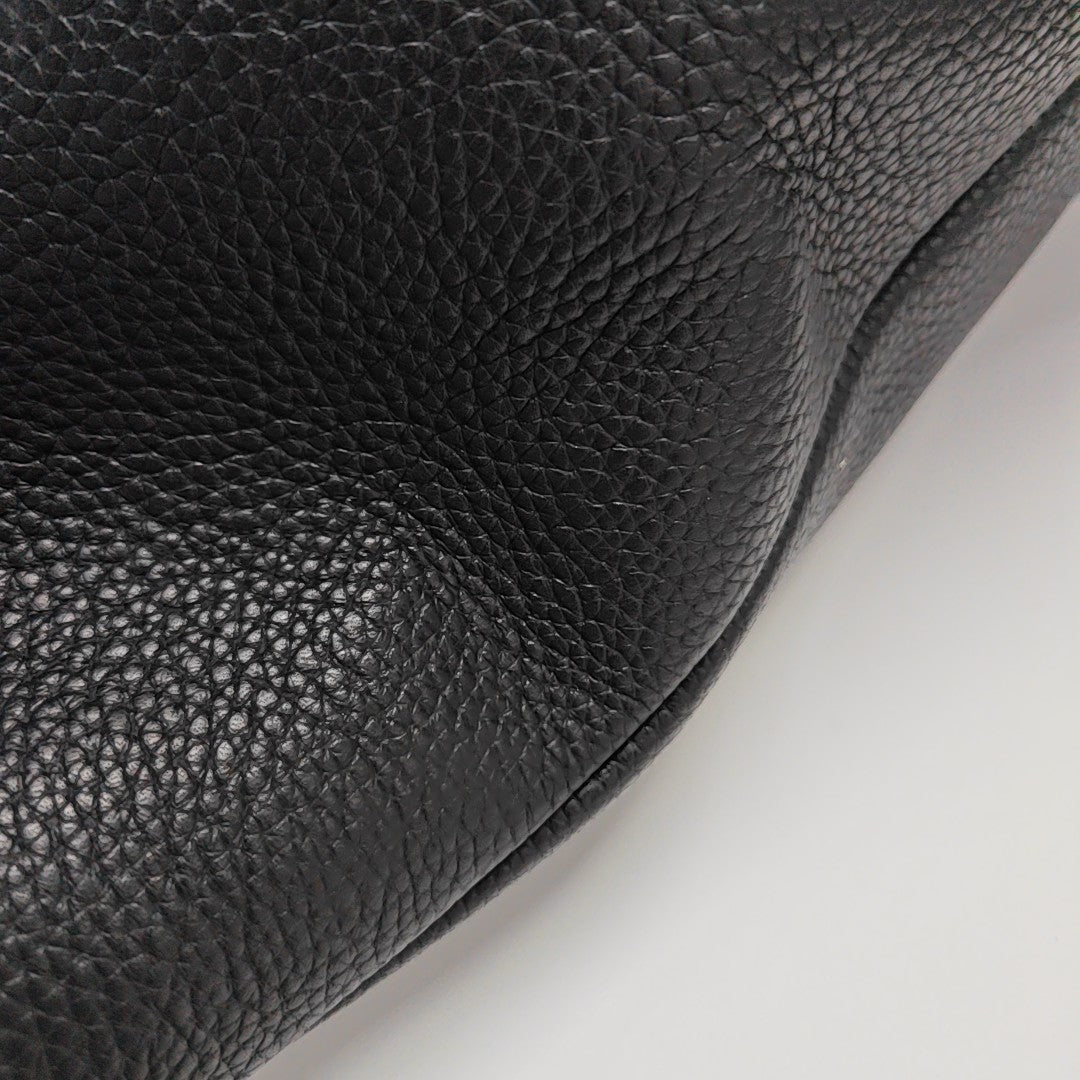 CABAS LIGHT Monogram Calfskin Black