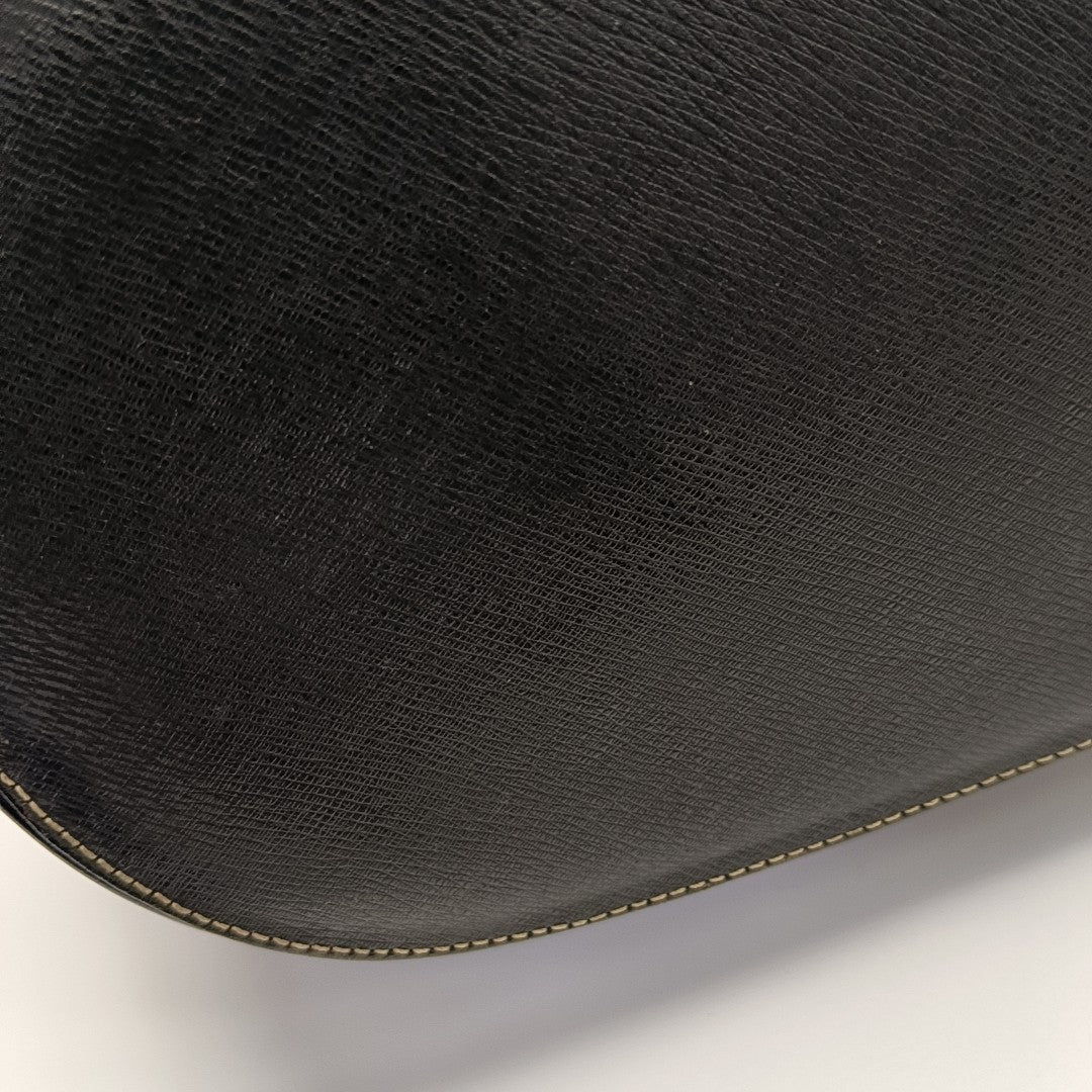 Calfskin Shoulder Bag Black