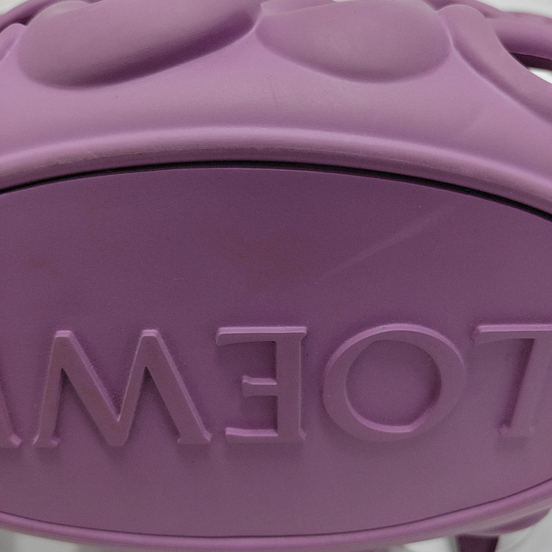 Special Material Shoulder Bag Purple