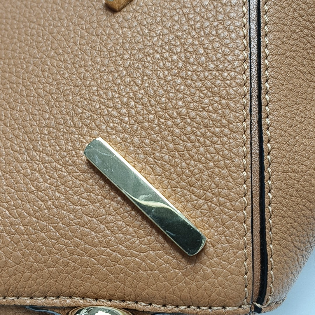 Puzzle Medium Calfskin Brown