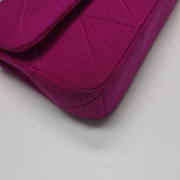 JANE BAG Quilted Fabric Red