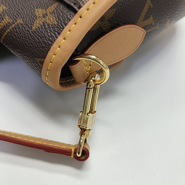 DIANE Monogram Coated Canvas Brown