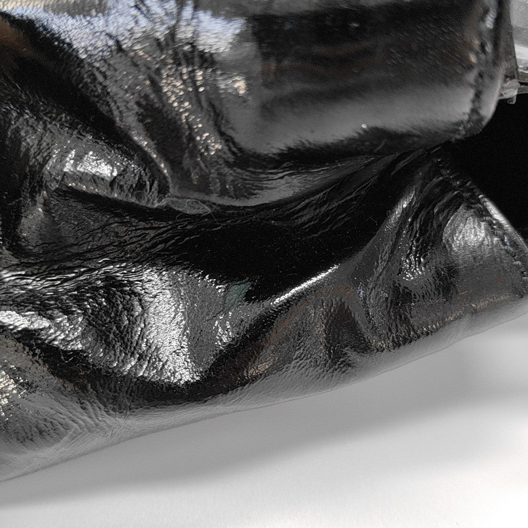 Abbey Patent Leather Black
