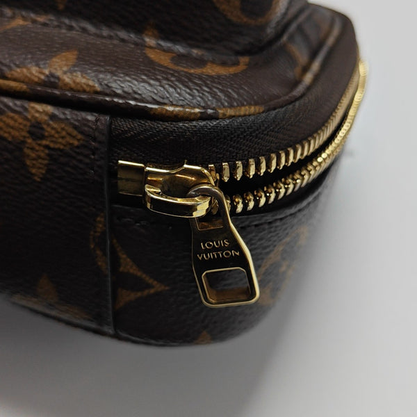 UTILITY Monogram Coated Canvas Brown