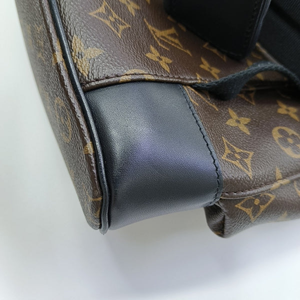 CHRISTOPHER MM Monogram Coated Canvas Brown