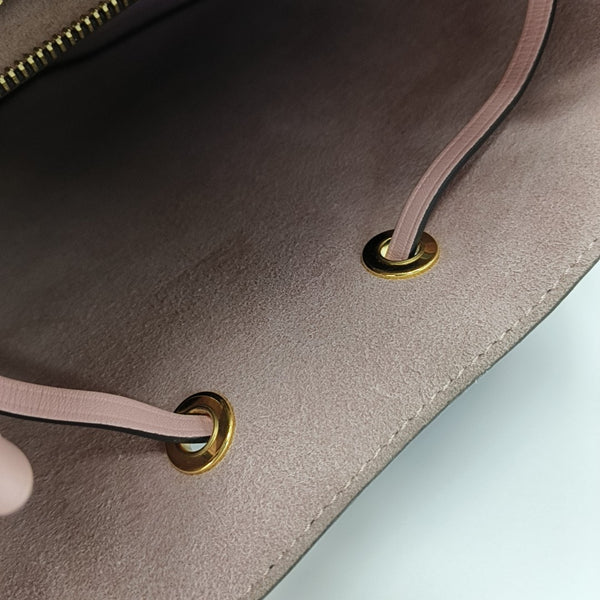 NÉONOÉ MM Monogram Coated Canvas Brown
