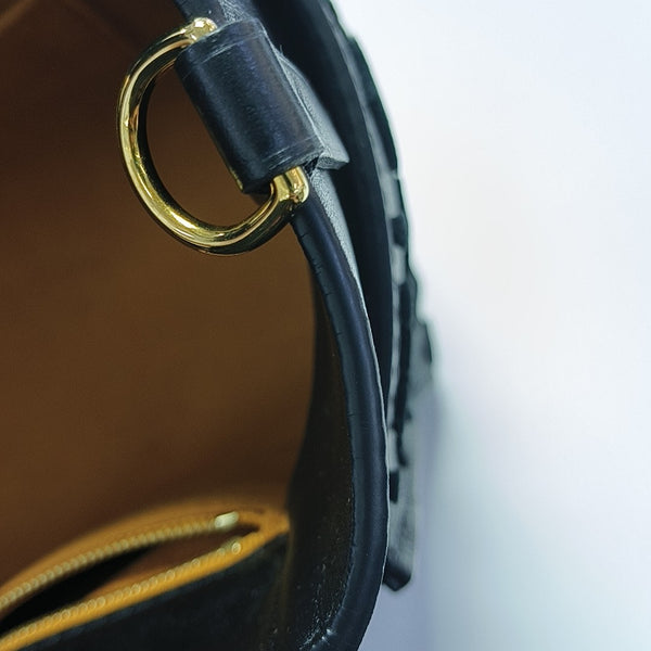ON MY SIDE MM Monogram Calfskin Black